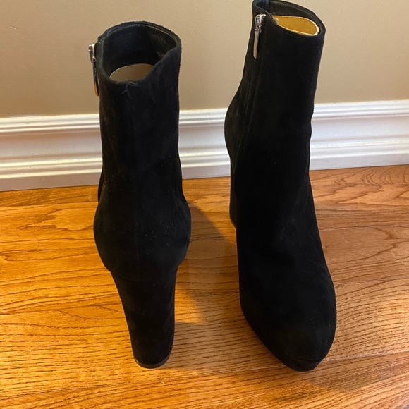 Gianvitto rossi black real leather suede boots - Picture 4 of 9